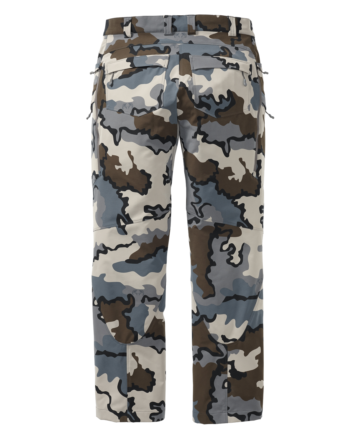 Back of PRO Pant in Vias Camouflage