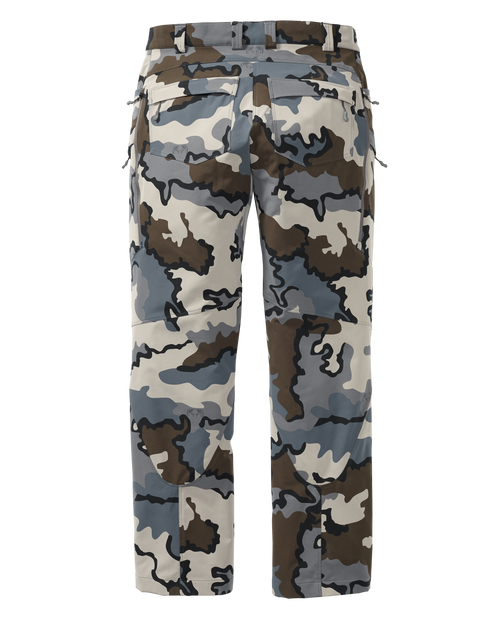 Back of PRO Pant in Vias Camouflage